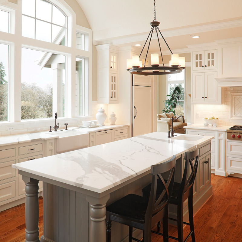 home kitchen island with seating
