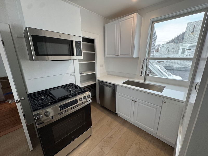 kitchen area of a house
